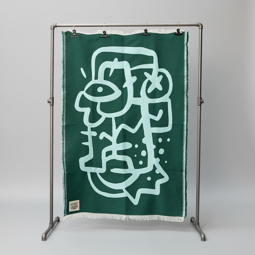 Kunstdecke "Into the Wald"