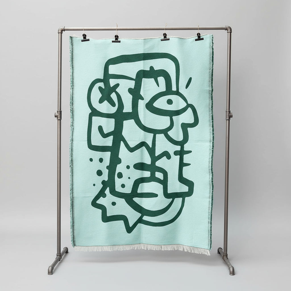 Kunstdecke "Into the Wald"